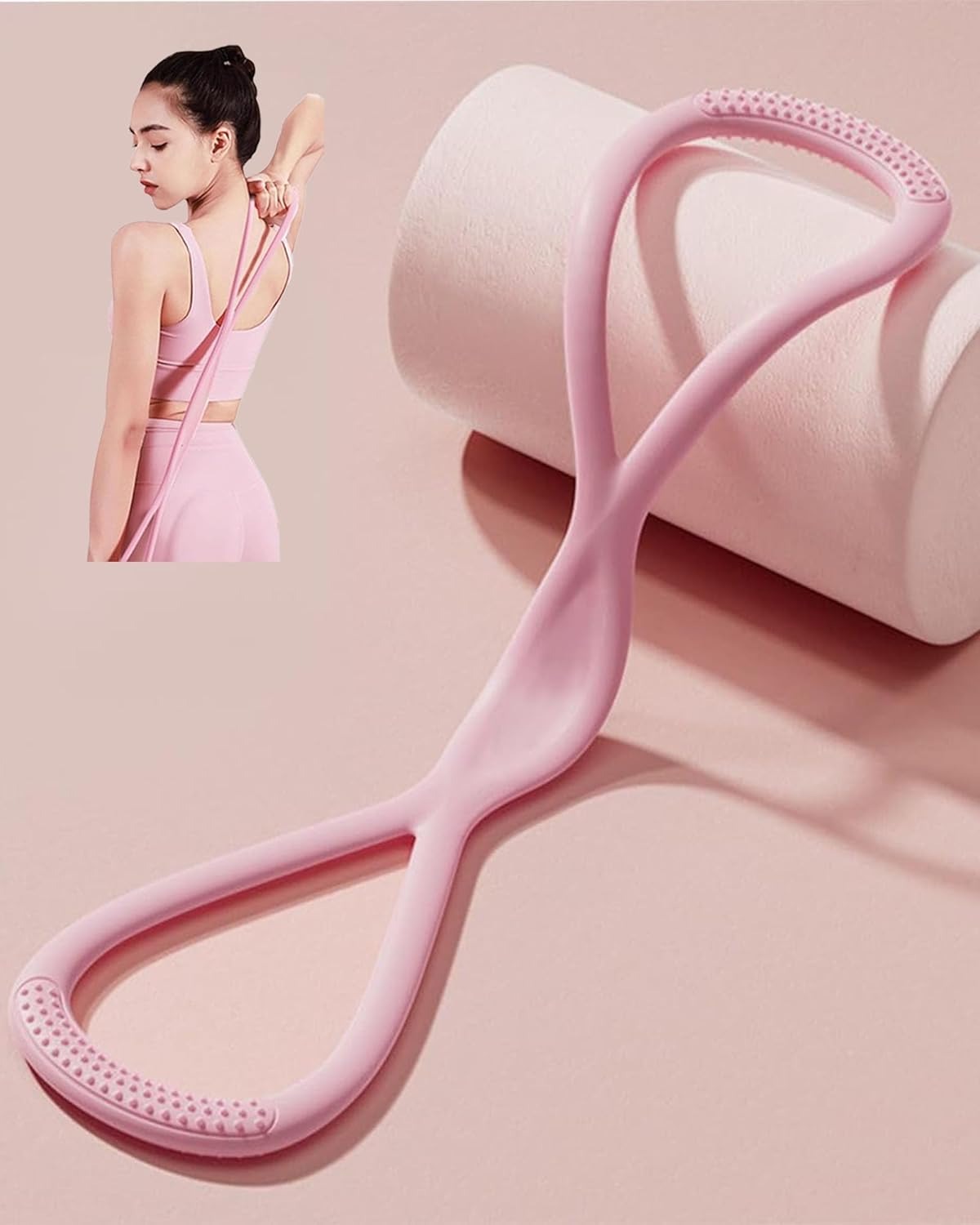 Milanaise Mesh Band - Figure-8 yoga resistance band, elastic fitness