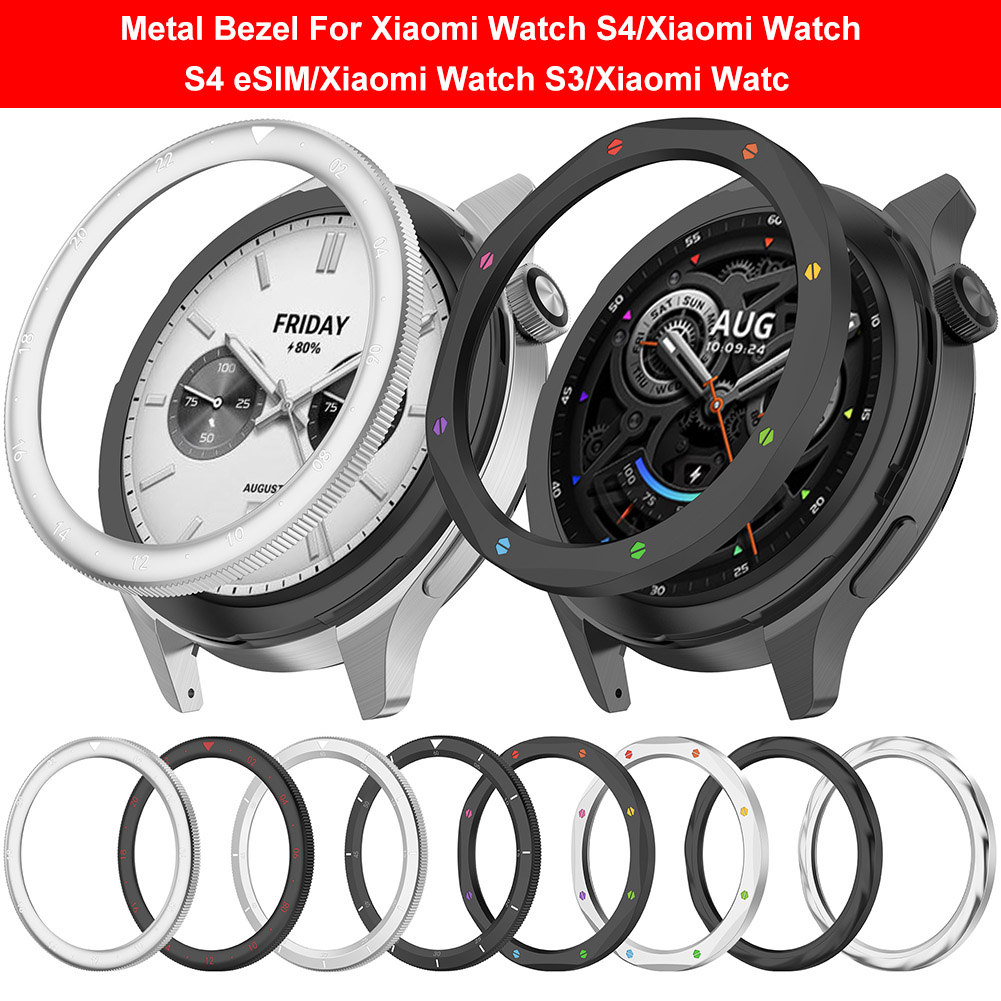 Xiaomi Smartwatch S3 Accessories - Metal Bezel Ring For Xiaomi Watch