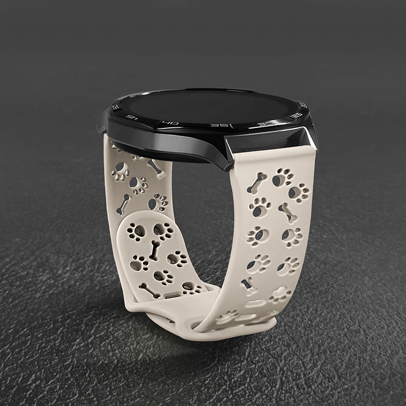 Hollow-out Dog Paw Strap 22mm  - Titan Smartwatch Accessories のレビューと価格