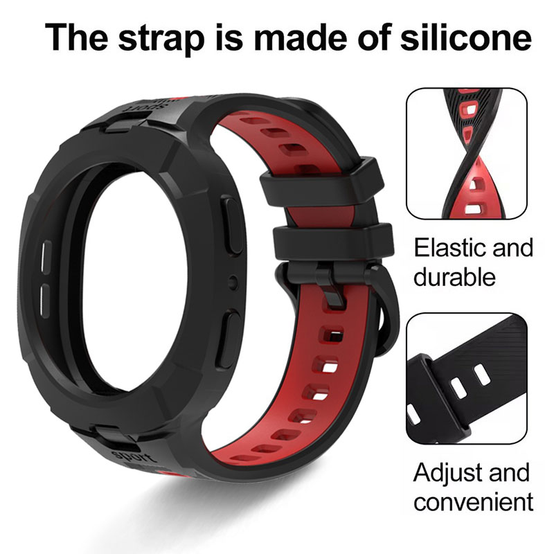 Case+Strap For Samsung Galaxy  - Silicone Band Replacement のレビューと価格