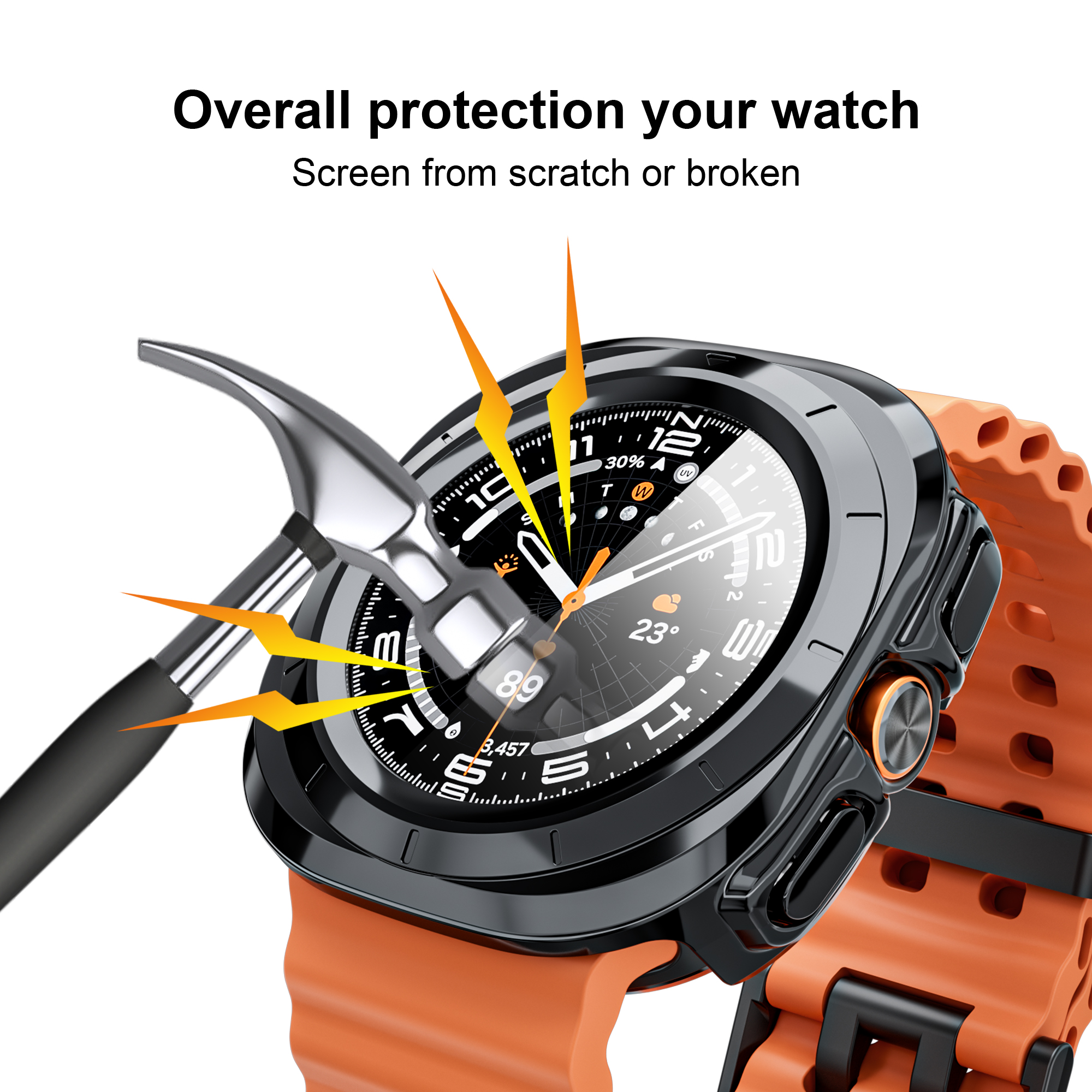 Case for Samsung Galaxy Watch  - Samsung Smartwatch Ultra Accessories のレビューと価格