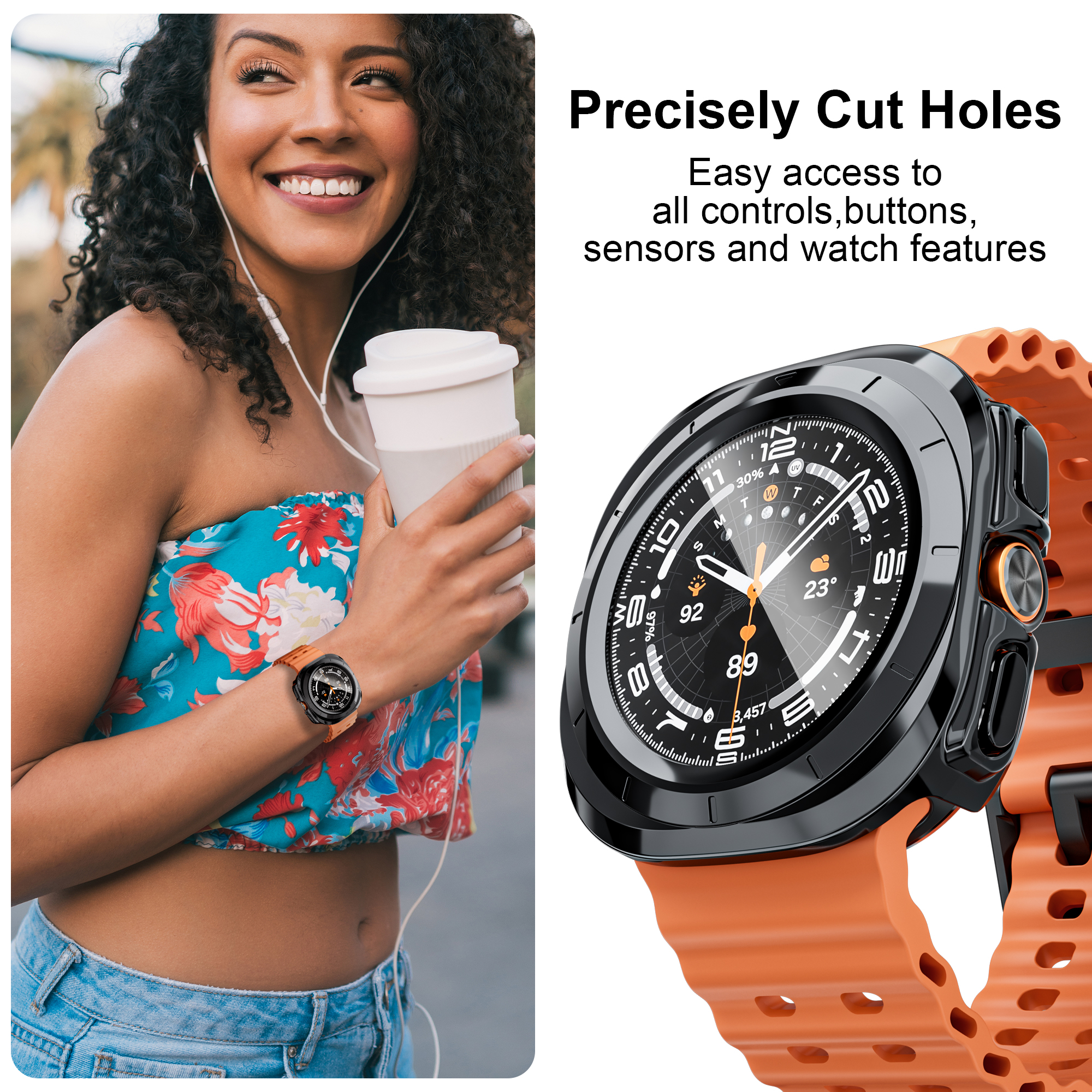Case for Samsung Galaxy Watch  - Samsung Smartwatch Ultra Accessories のレビューと価格