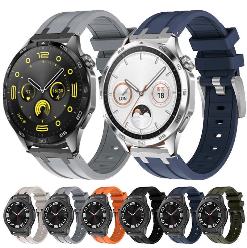 Silicone Strap For Huawei Watc - Titan Smartwatch Accessories のレビューと価格