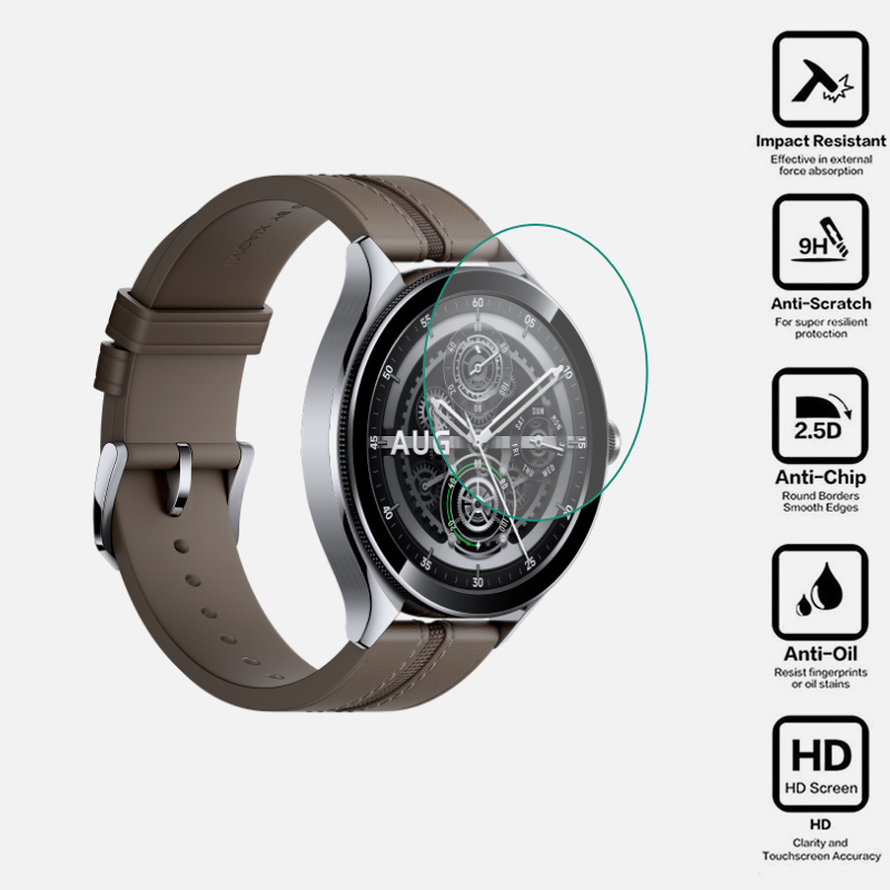 Smartwatch Hard Tempered Glass - Xiaomi Smartwatch Accessories のレビューと価格