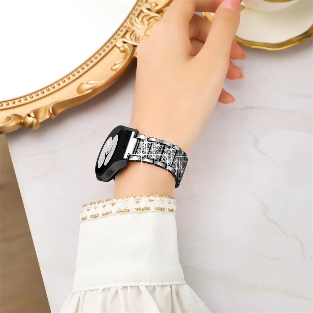 Metal Diamond strap for Samsun - Titan Smartwatch Accessories のレビューと価格