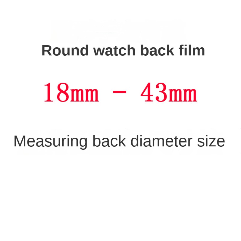 3PCS Round Watch Back Protecti - Smartwatch Accessories Inside のレビューと価格