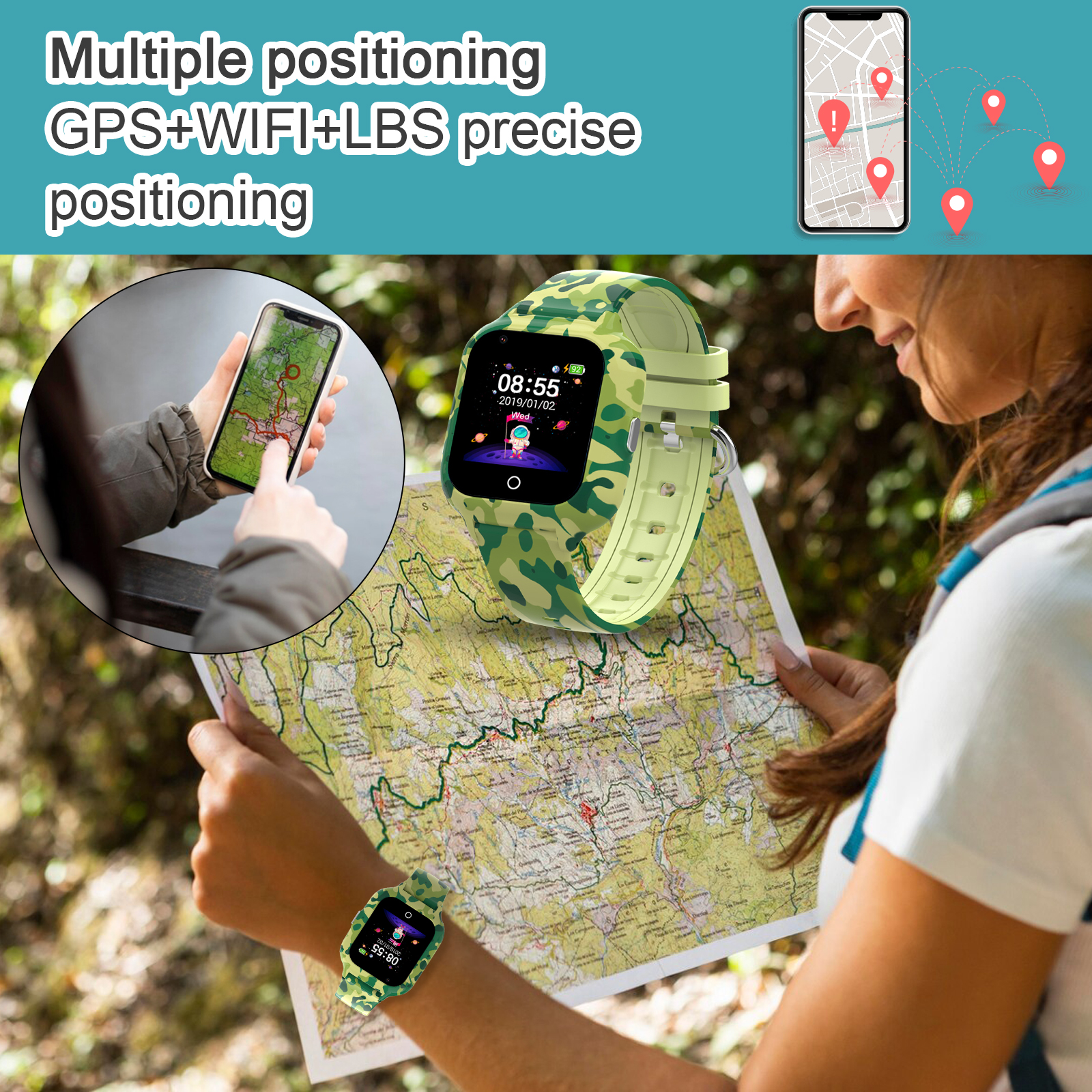 Wonlex 4G Children Smart Watch - Smartwatch Store のレビューと価格