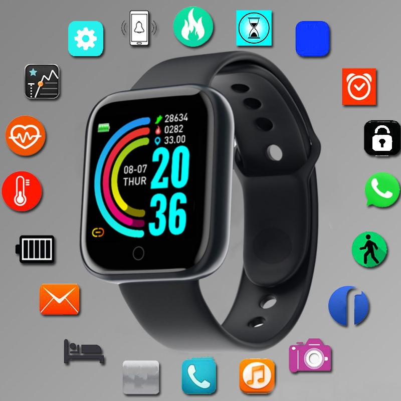 Smart Watch For Men Women Spor - Silicone Band Replacement のレビューと価格