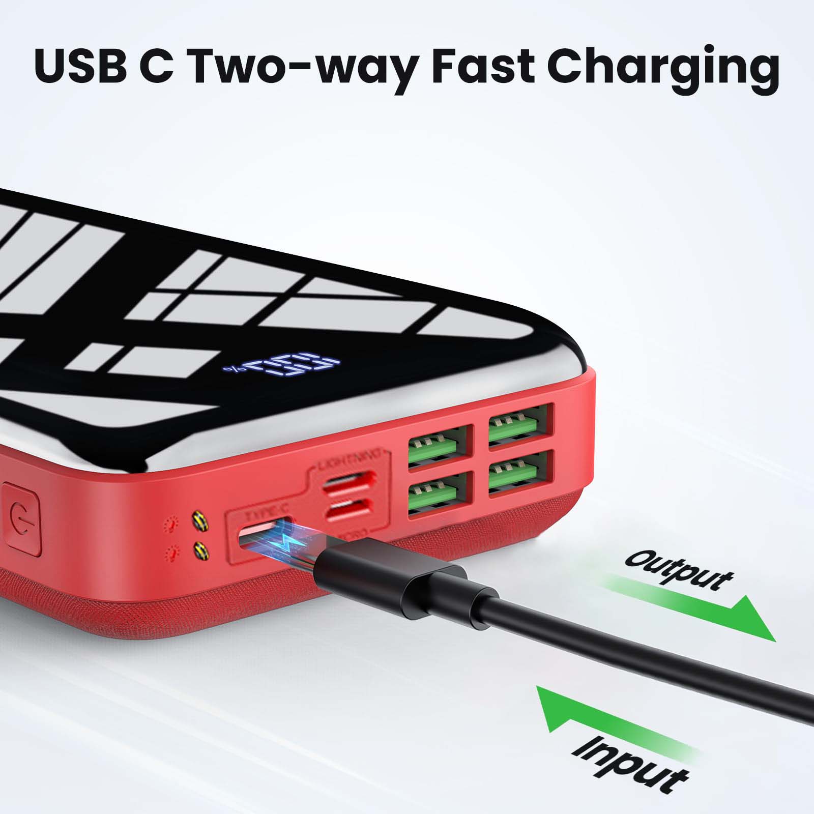 Portable Charger 30000mah Powe - Watch Charger Cable のレビューと価格