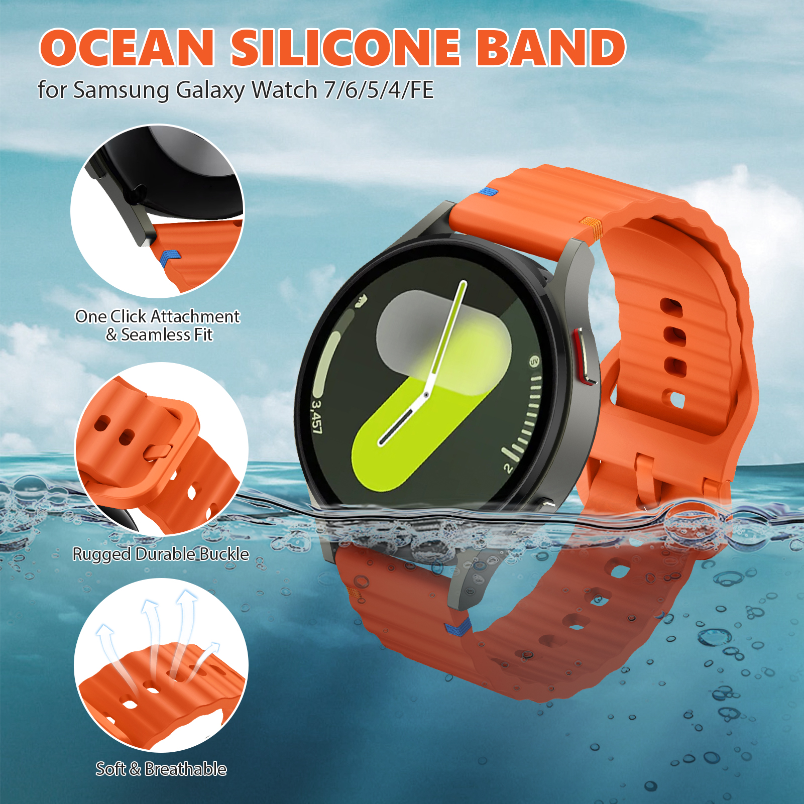 18mm/22mm watch Straps For Hua - Titan Smartwatch Accessories のレビューと価格