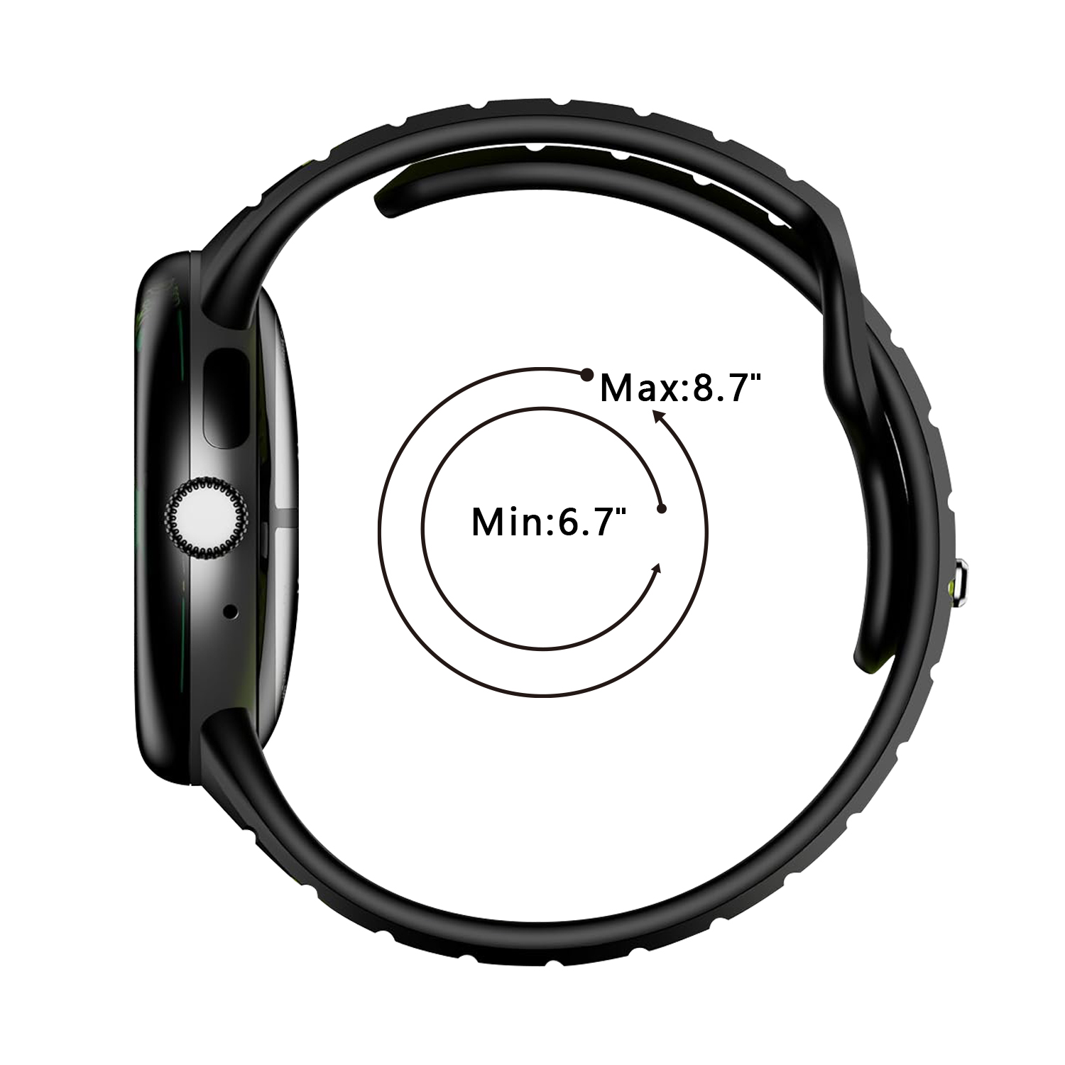 Double sided color blocked bre - Smartwatch Accessories Inside のレビューと価格
