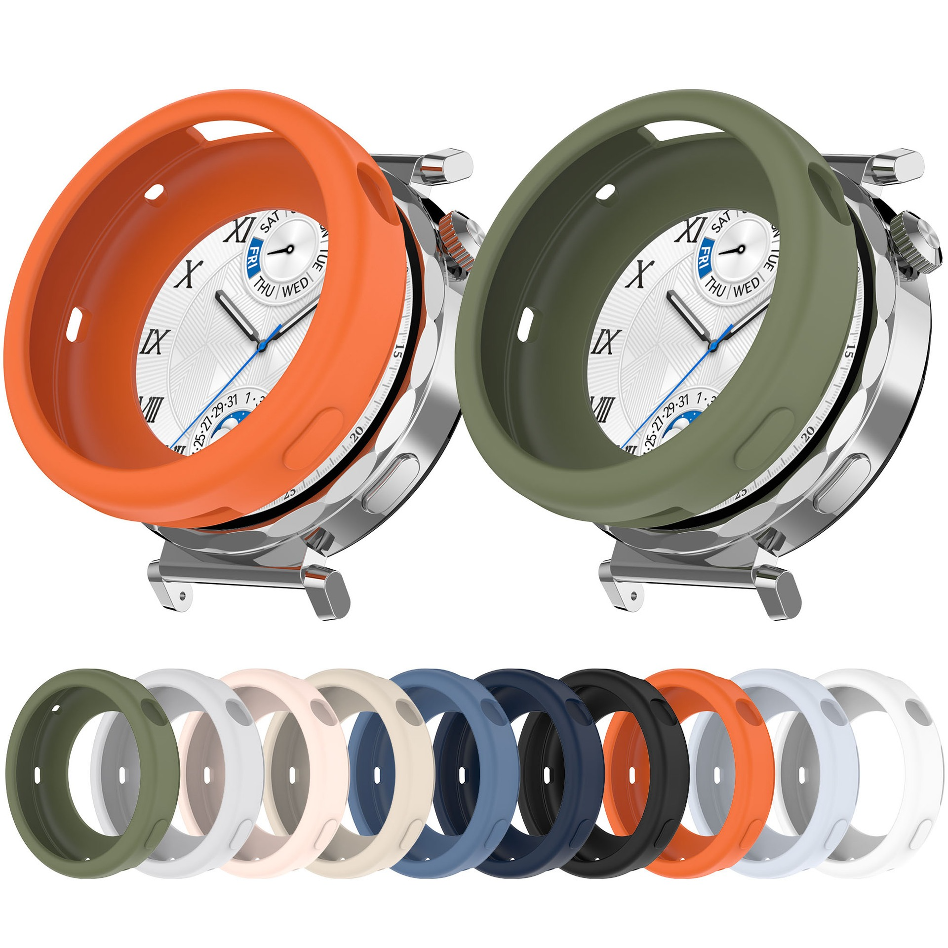 Silicone case For Huawei watch - Titan Smartwatch Accessories のレビューと価格