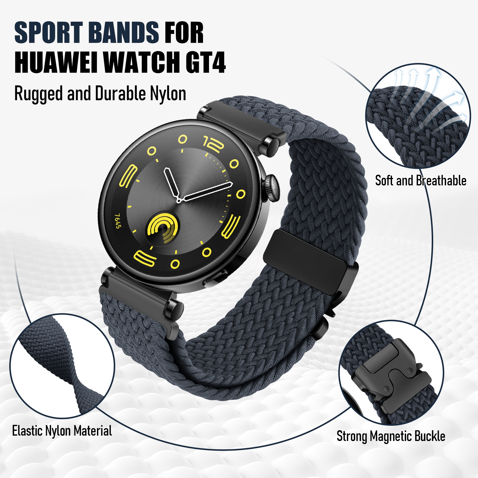 18mm 22mm Parachute Band for H - Titan Smartwatch Accessories のレビューと価格