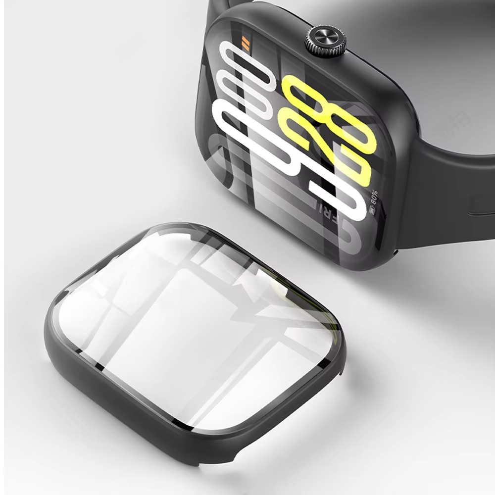 Tempered Glass+Case For Xiaomi - Xiaomi Smartwatch Accessories のレビューと価格