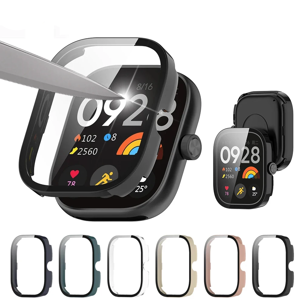 Tempered Glass+Case For Xiaomi - Xiaomi Smartwatch Accessories のレビューと価格