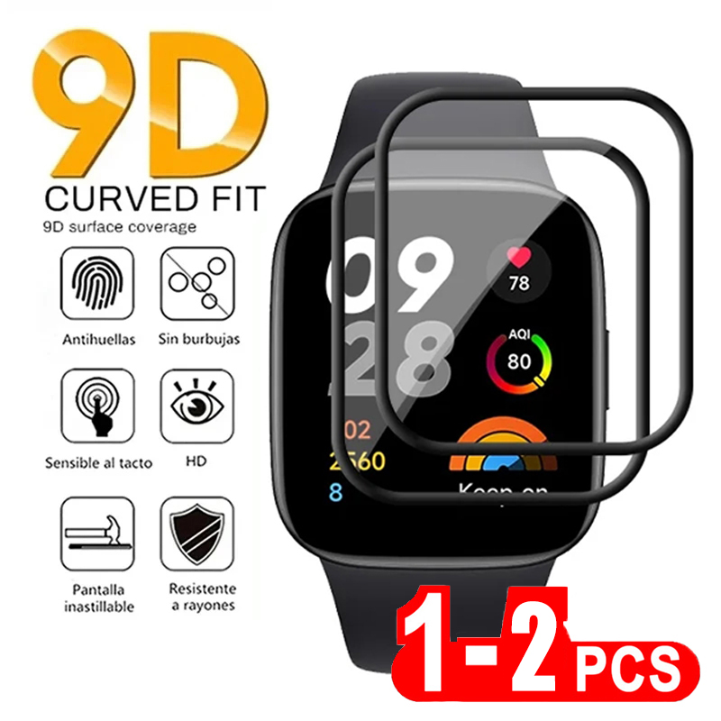 2 Pcs Tempered Glass for Redmi - Xiaomi Smartwatch Accessories のレビューと価格
