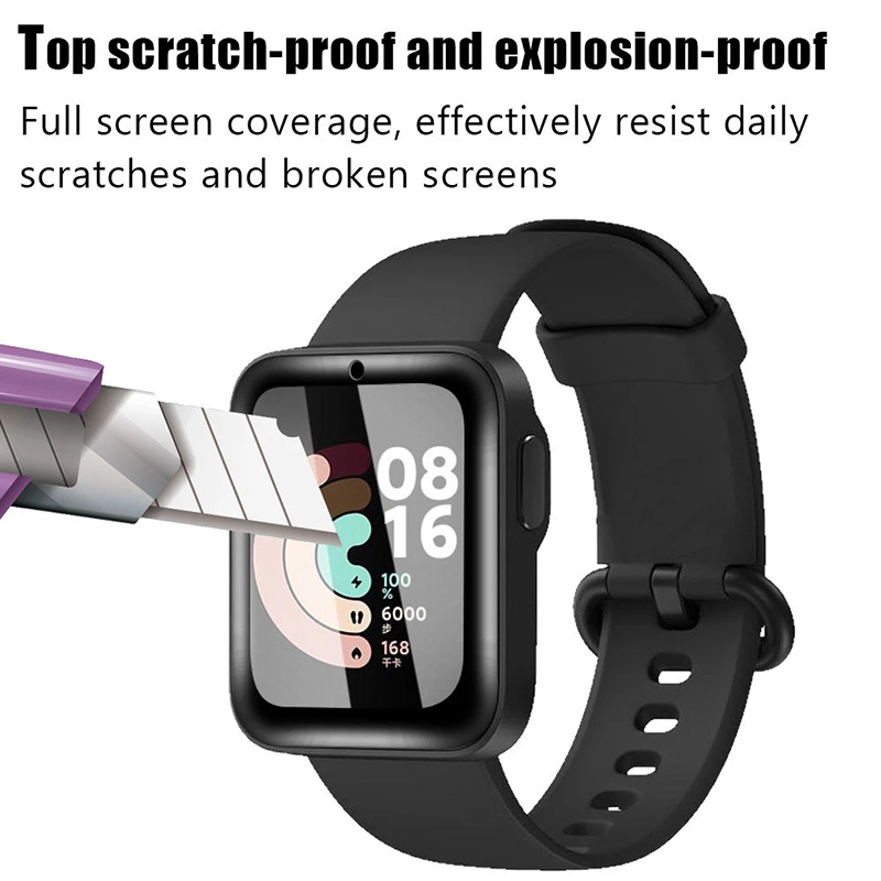 2 Pcs Tempered Glass for Redmi - Xiaomi Smartwatch Accessories のレビューと価格