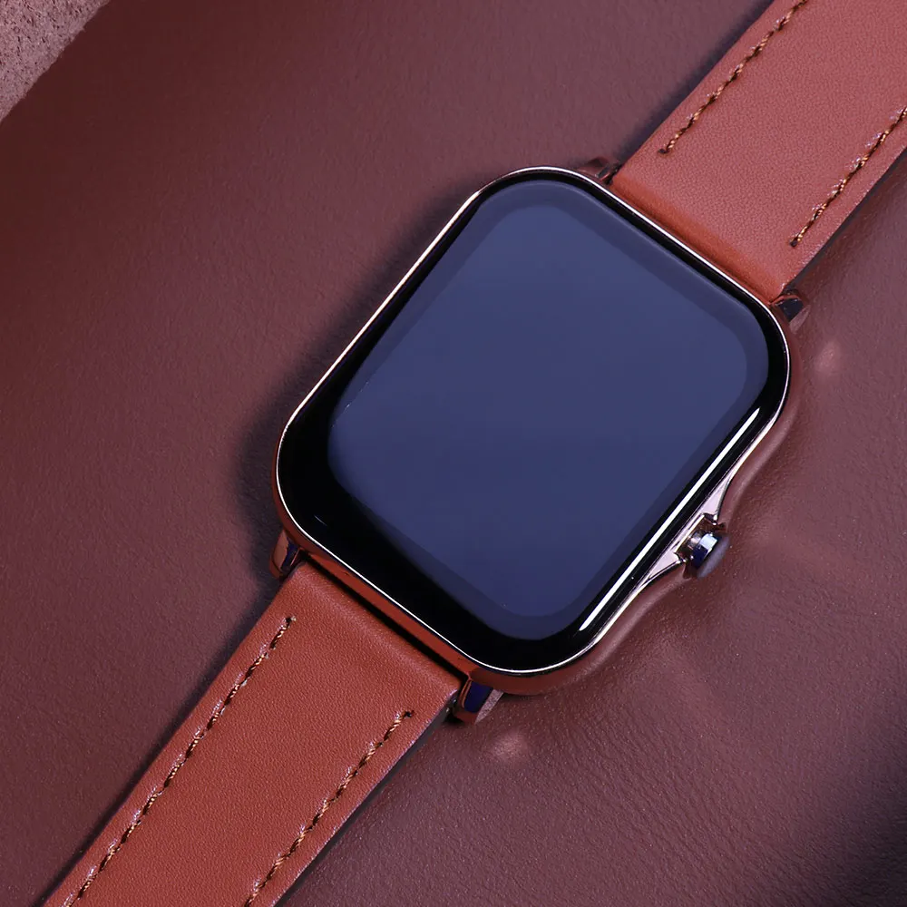 Leather strap For Samsung Gala - Titan Smartwatch Accessories のレビューと価格