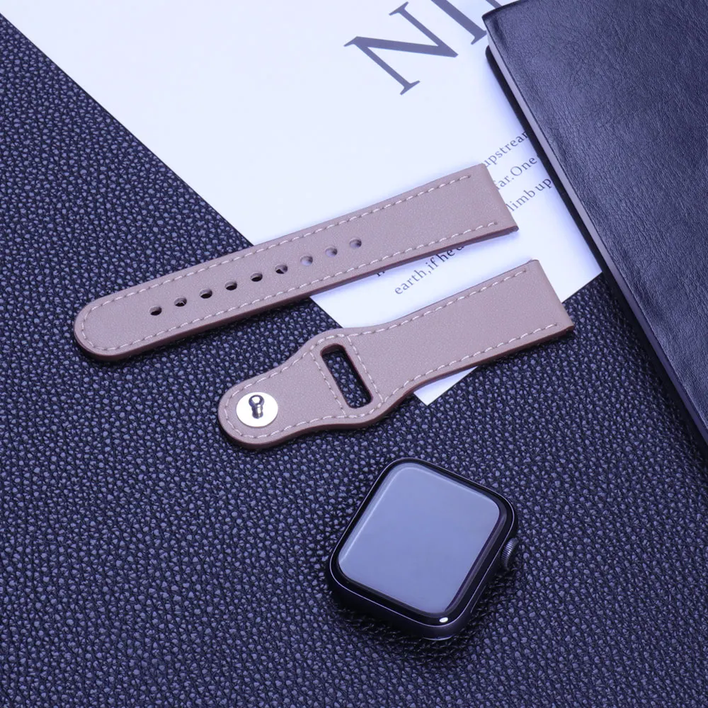 Leather strap For Samsung Gala - Titan Smartwatch Accessories のレビューと価格