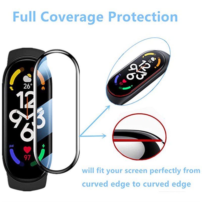 3D Full Screen Protector For X - Xiaomi Smartwatch Accessories のレビューと価格