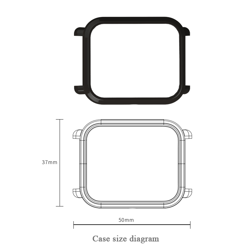 Case Cover for Amazfit Bip Ban - Silicone Band Replacement のレビューと価格