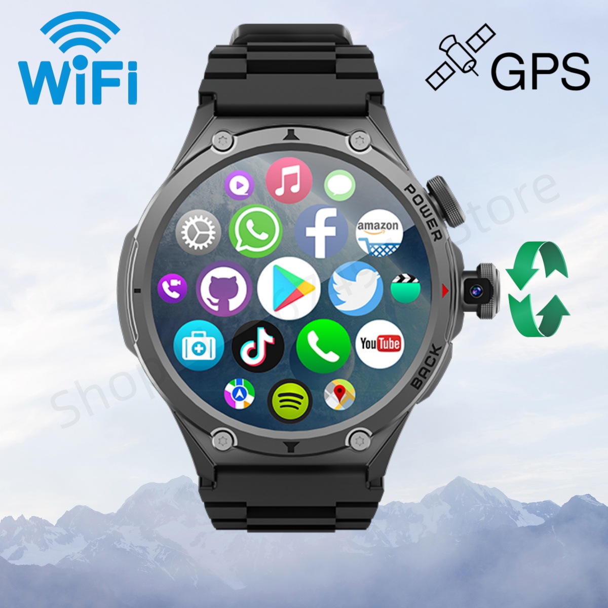 H12 Smartwatch 4G LTE Smart Wa - Smartwatch Store のレビューと価格