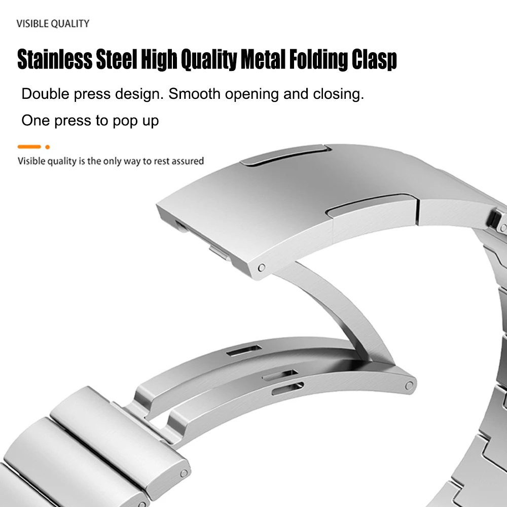 Official Metal Steel Strap For - Titan Smartwatch Accessories のレビューと価格