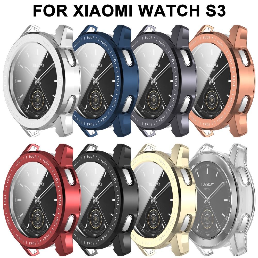 New Full Cover TPU Case Bumper - Xiaomi Smartwatch S3 Accessories のレビューと価格