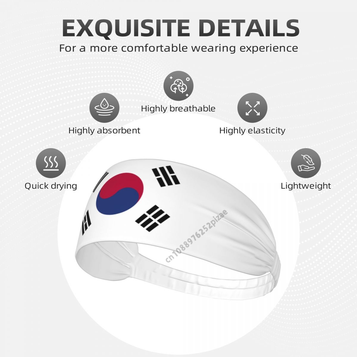 South Korea Flag Men Women Ban - Milanaise Mesh Band のレビューと価格