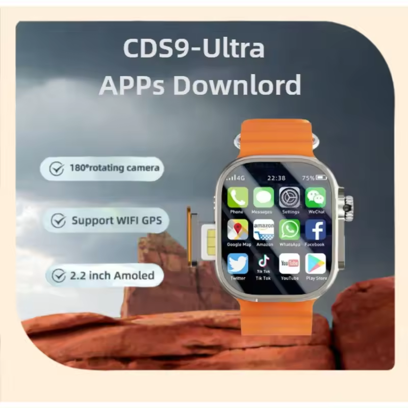 CDS9 Ultra smartwatch 4G netwo - Smartwatch Store のレビューと価格