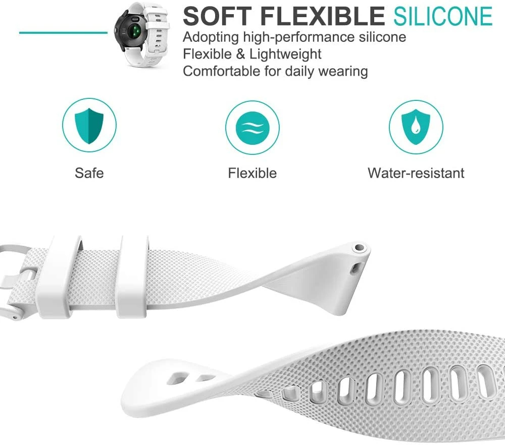 Quick Release Silicone Band fo - Titan Smartwatch Accessories のレビューと価格