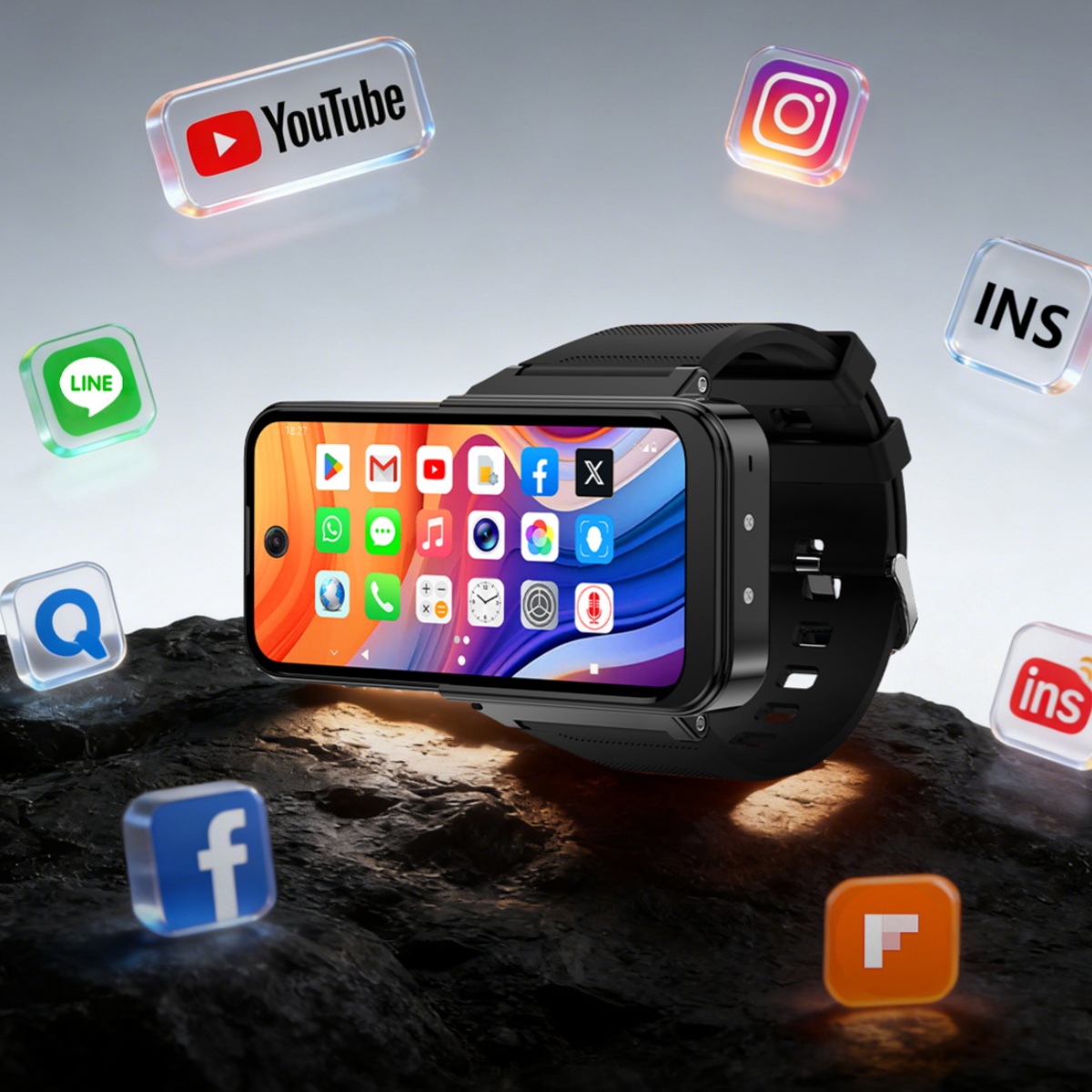 5G LTE Mini Smart Watch Phone  - Smartwatch Store のレビューと価格