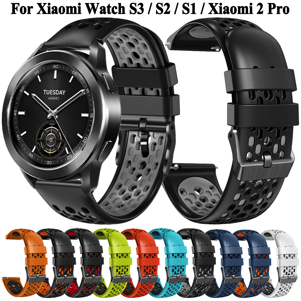 Breathable Silicone Watchband  - Xiaomi Smartwatch S3 Accessories のレビューと価格