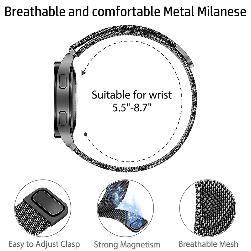 20mm strap For Amazfit GTS 4/3 - Titan Smartwatch Accessories のレビューと価格