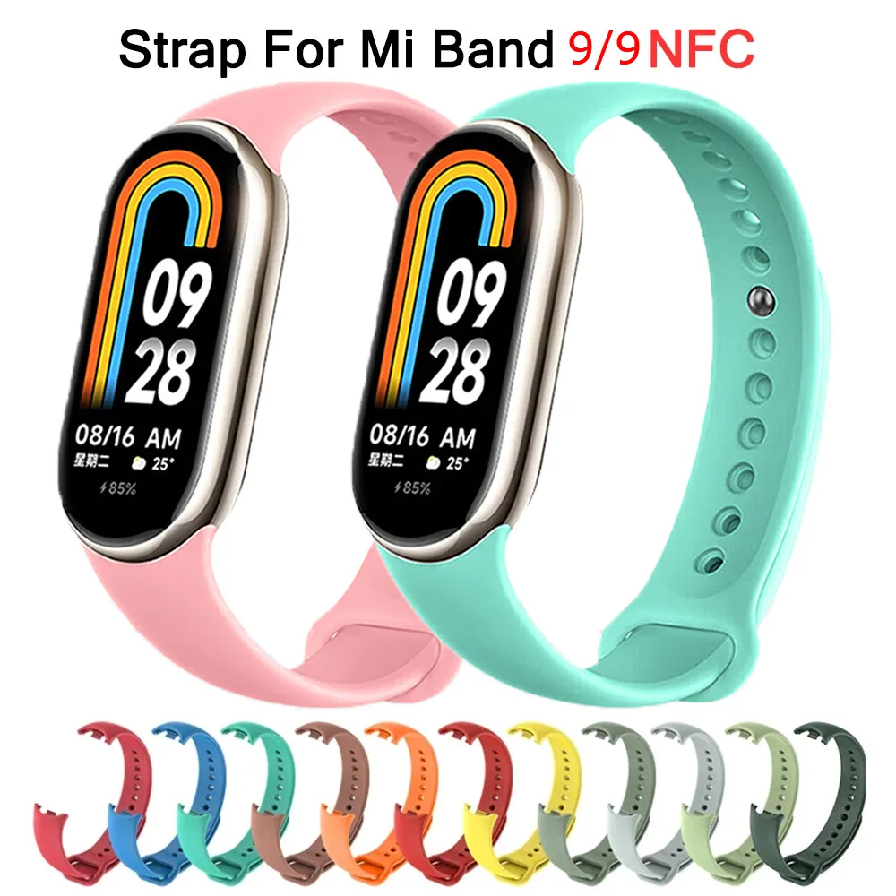 Strap for Xiaomi Mi Band 9/9 N - Silicone Band Replacement のレビューと価格