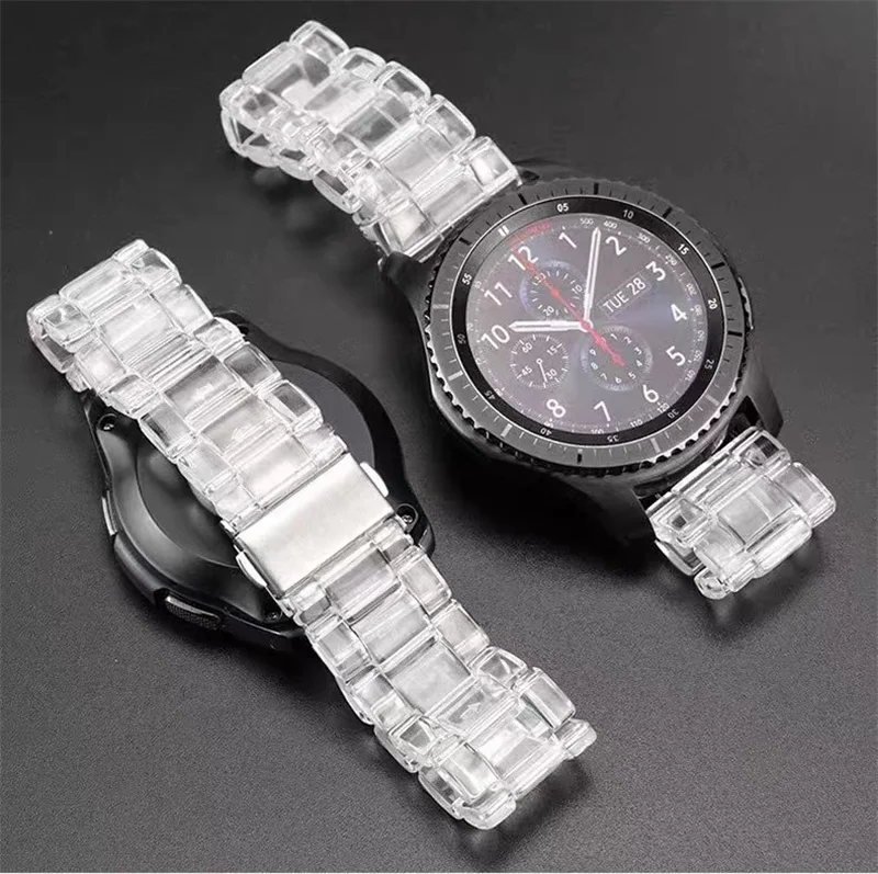 Transparent Glacier band for S - Titan Smartwatch Accessories のレビューと価格