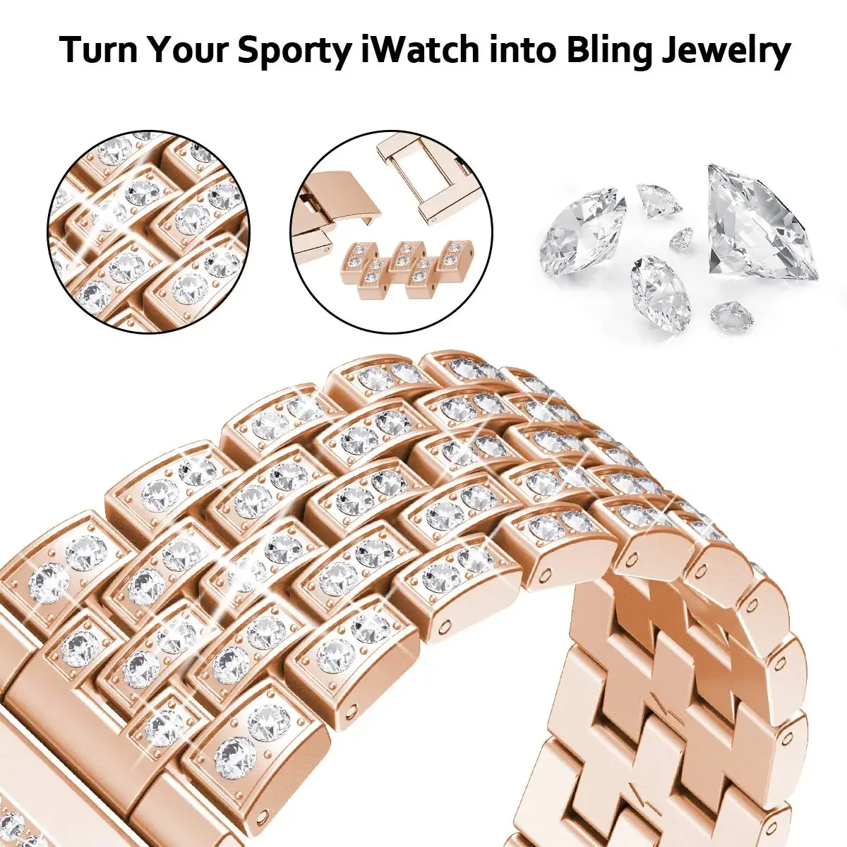 Diamond Band for Samsung Galax - Titan Smartwatch Accessories のレビューと価格