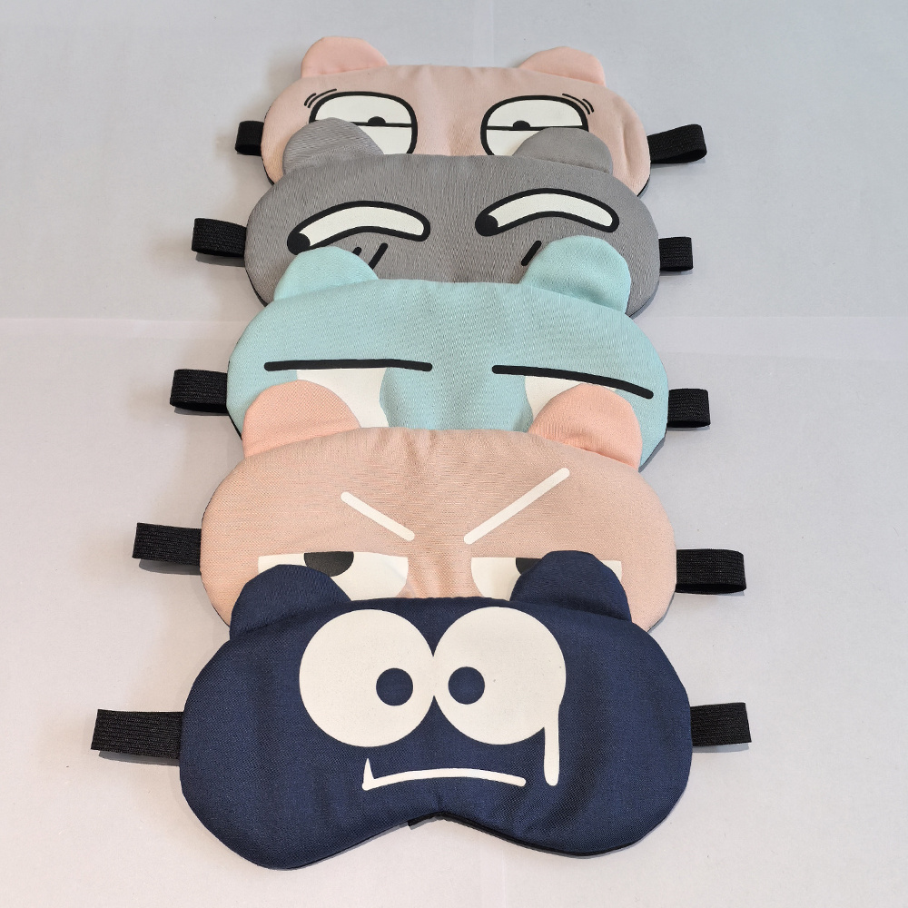 Cartoon Fun Eye Mask Elastic E - Milanaise Mesh Band のレビューと価格