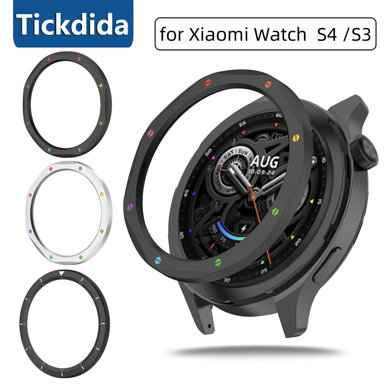 Metal Bezel Ring Case For Xiao - Xiaomi Smartwatch Accessories のレビューと価格
