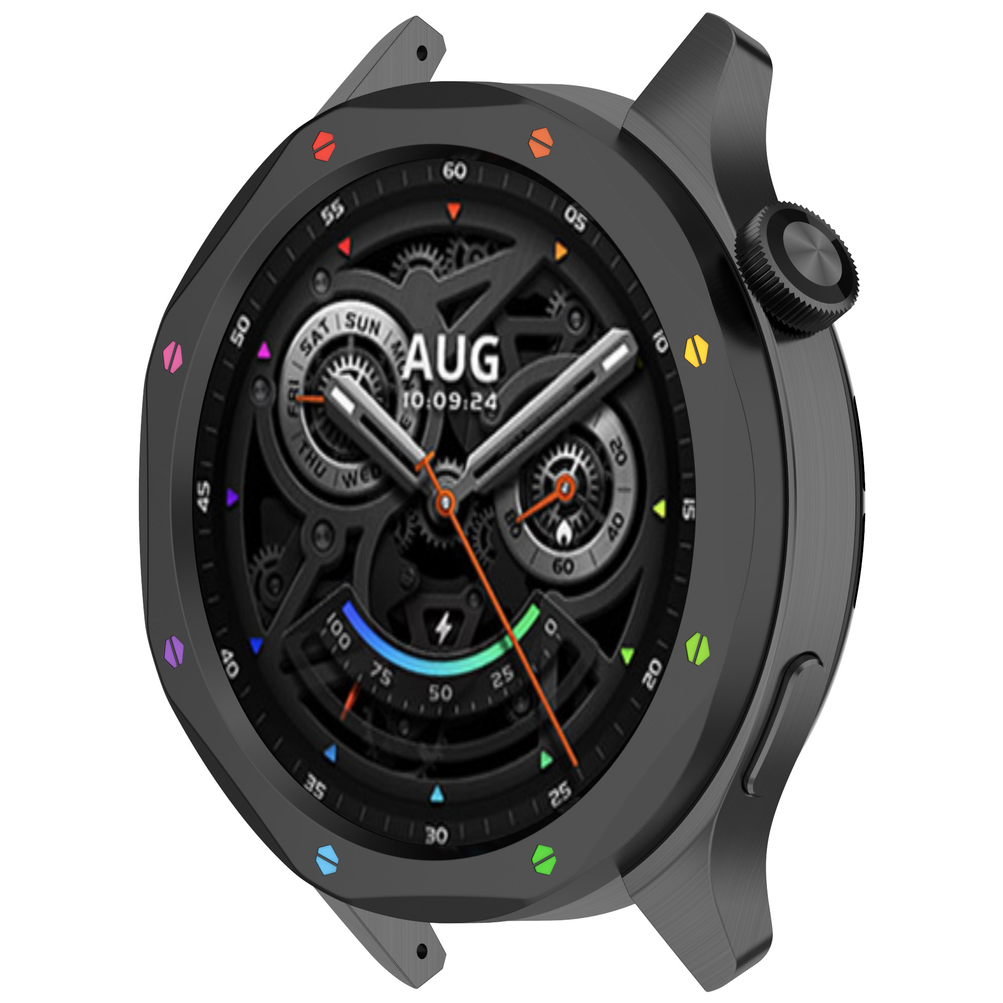 Metal Bezel Ring Case For Xiao - Xiaomi Smartwatch Accessories のレビューと価格