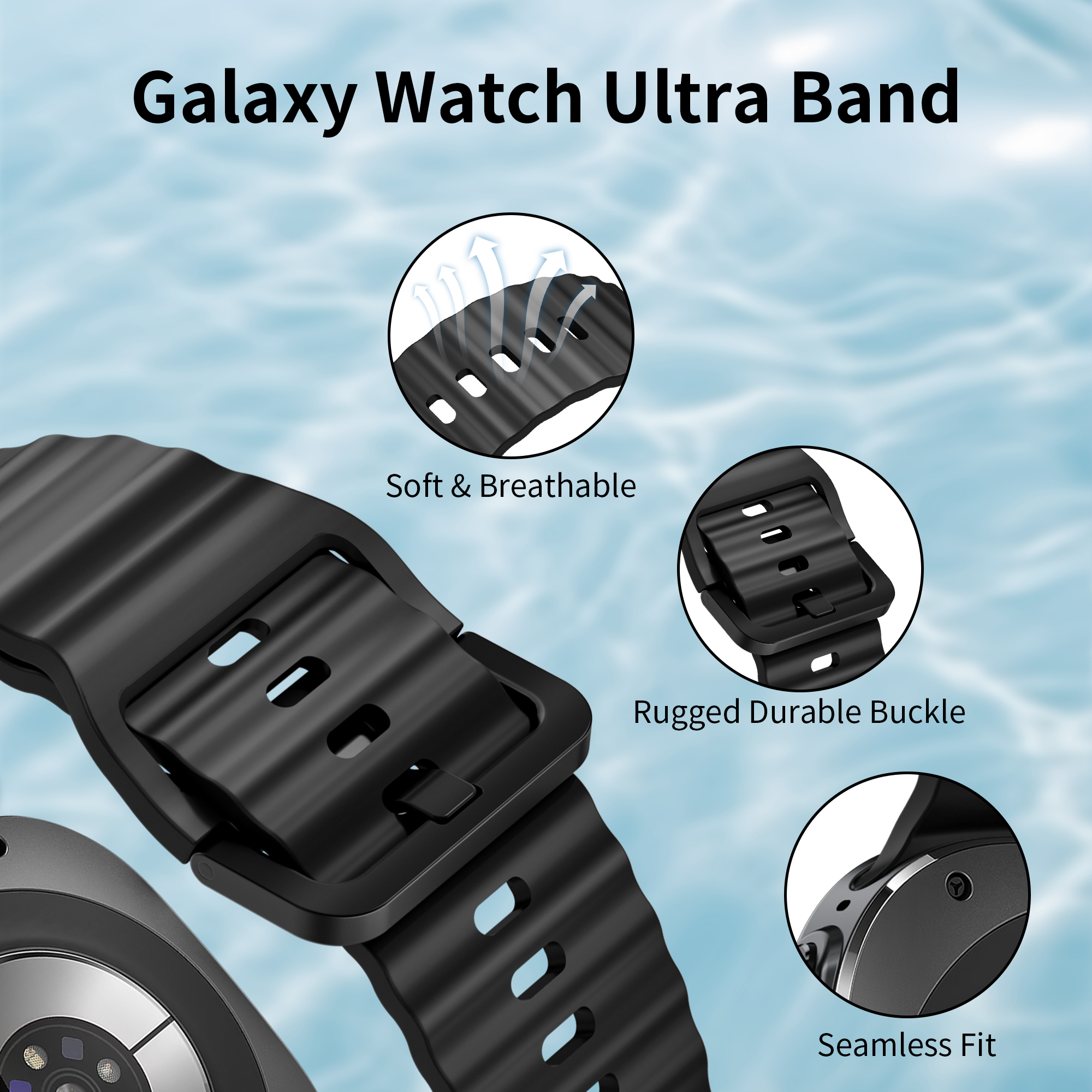 Band for Samsung Galaxy Watch  - Samsung Smartwatch Ultra Accessories のレビューと価格