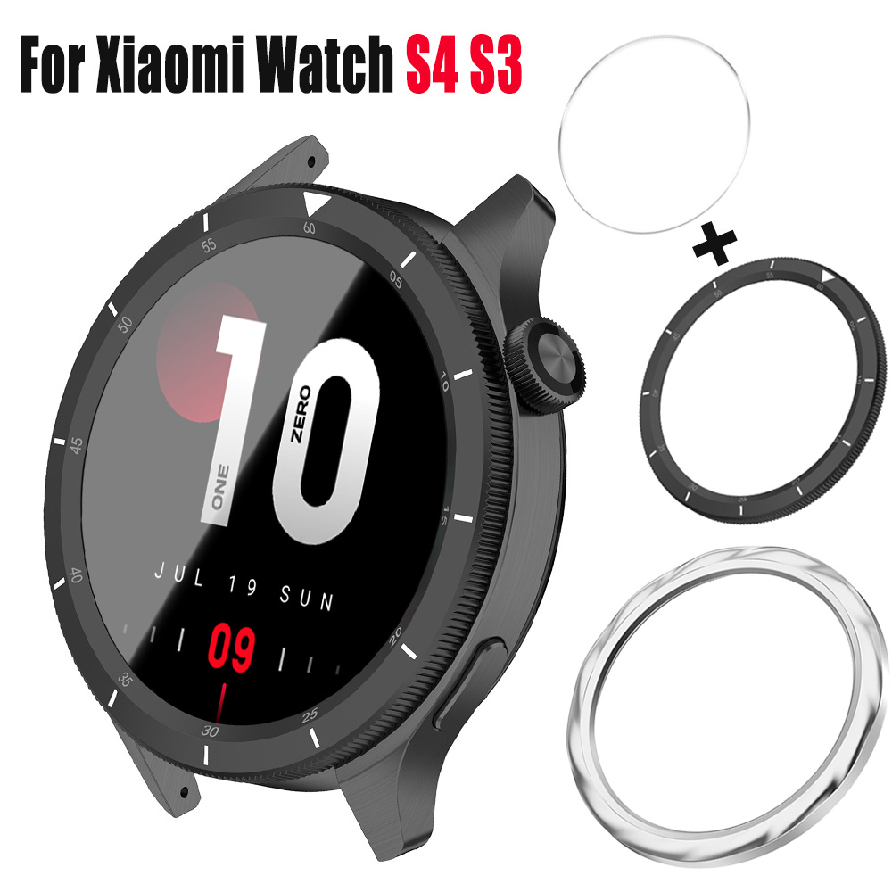 Metal Bezel+HD Tempered Film M - Xiaomi Smartwatch S3 Accessories のレビューと価格