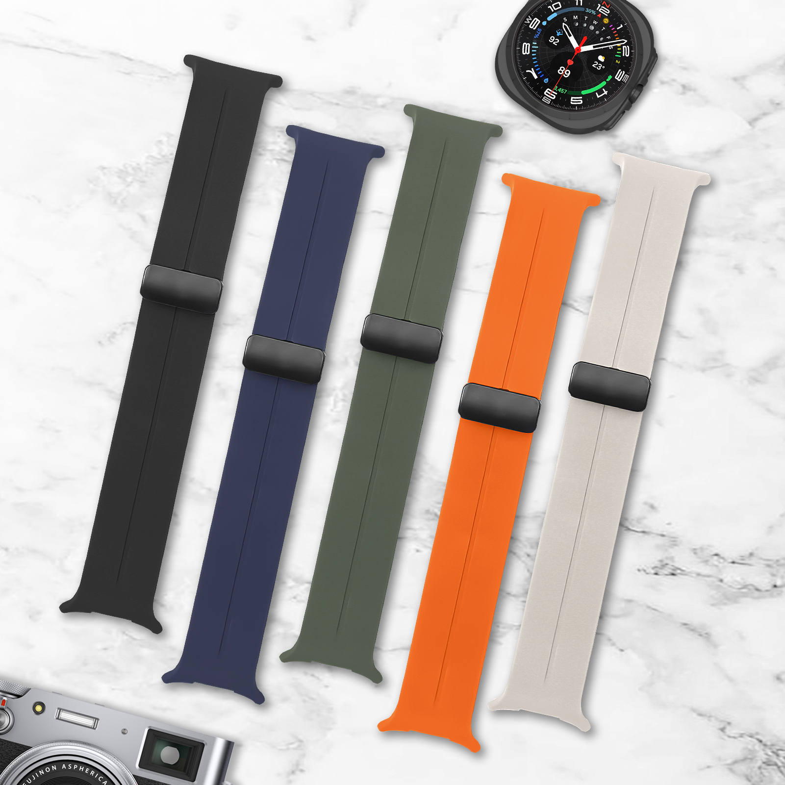 Magnetic For Samsung Galaxy wa - Samsung Smartwatch Ultra Accessories のレビューと価格