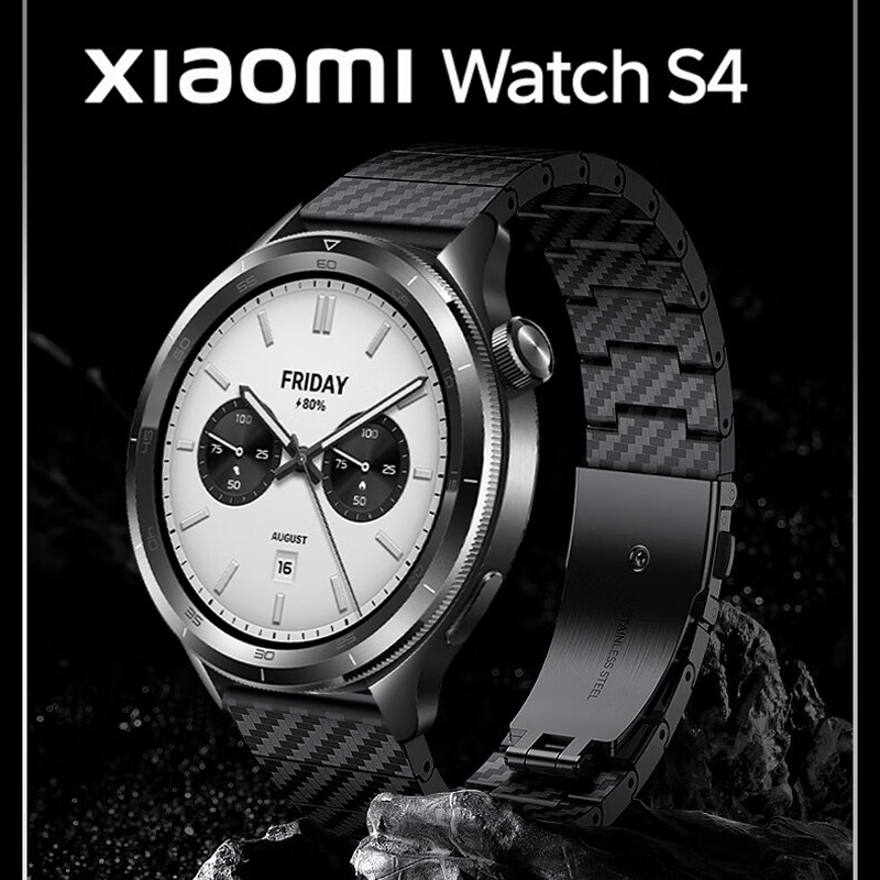 Carbon Fiber Strap For Xiaomi  - Xiaomi Smartwatch S3 Accessories のレビューと価格