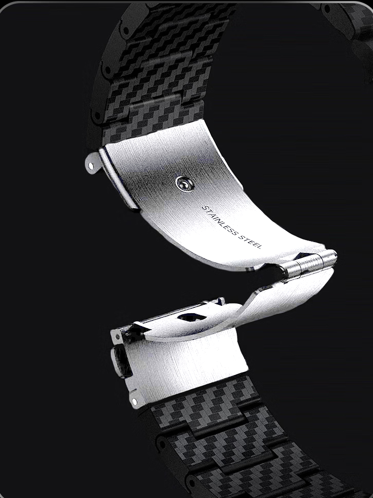 Carbon Fiber Strap For Xiaomi  - Xiaomi Smartwatch S3 Accessories のレビューと価格