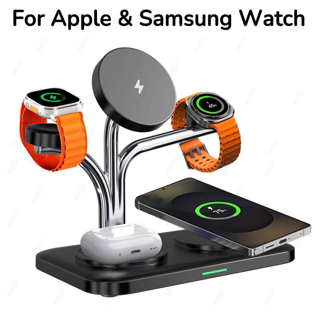 5 IN 1 Magnetic Wireless Charg - Watch Charger Cable のレビューと価格